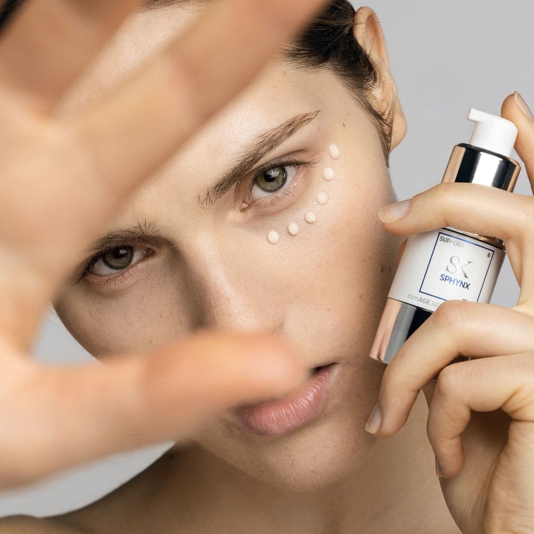 Skintegra Sphynx Augencreme – Feuchtigkeitsspendende Gel-Creme für die empfindliche Augenpartie. Mit Peptiden, Antioxidantien und Vitamin C zur Reduktion von Falten, Augenringen und zur Förderung der Hautelastizität. Für alle Hauttypen, vegan und ohne Duftstoffe