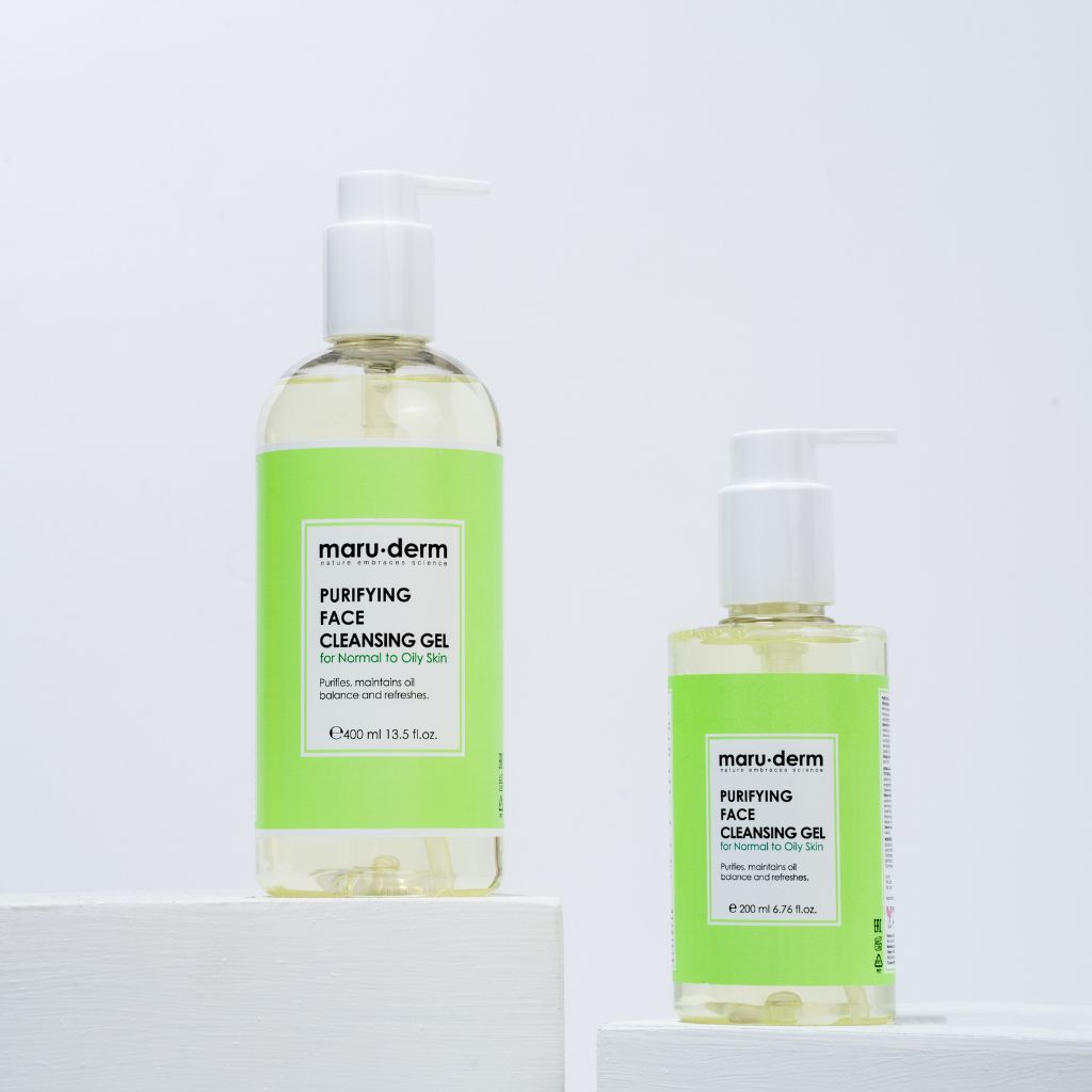 Maruderm Purifying Face Cleansing Gel 400ml und 200ml Flaschen