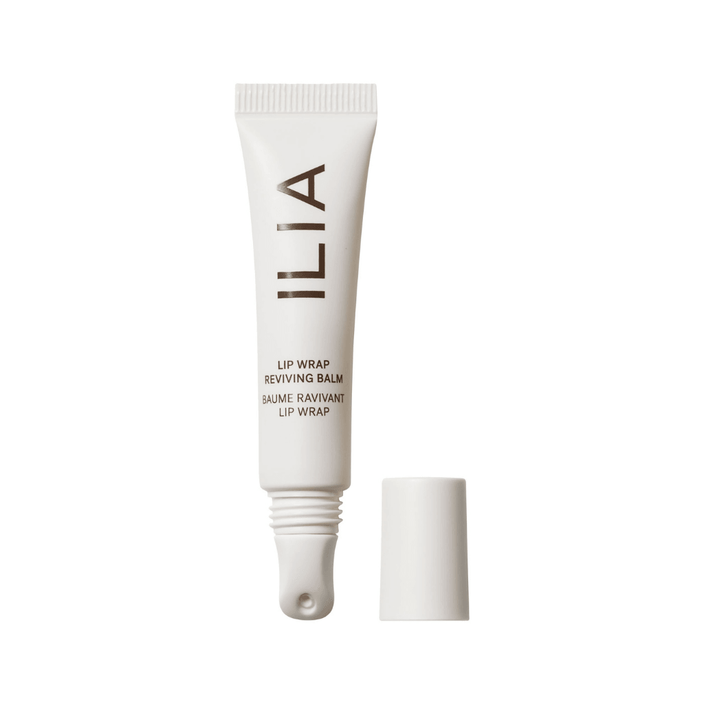 Ilia Lip Wrap Reviving Balm spendet Feuchtigkeit für die Lippen, pralle und sanfte Lippen, Hyaluronsäure