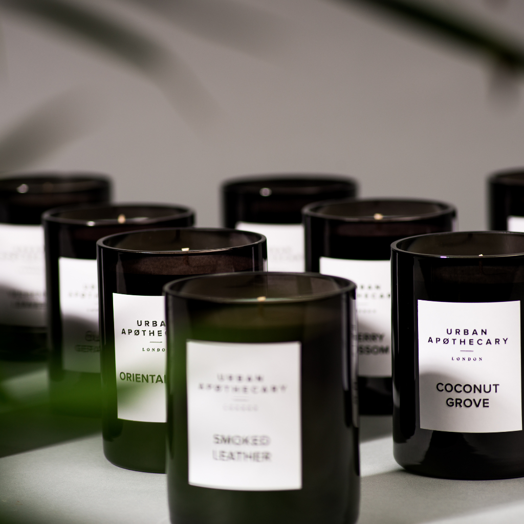 Feliz & Henri: Urban Apothecarys Duftkerzen Banner