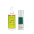 Avo Dream Cleanser und UVA Booster Set – Hautpflege-Duo, Freisteller auf weißem Hintergrund