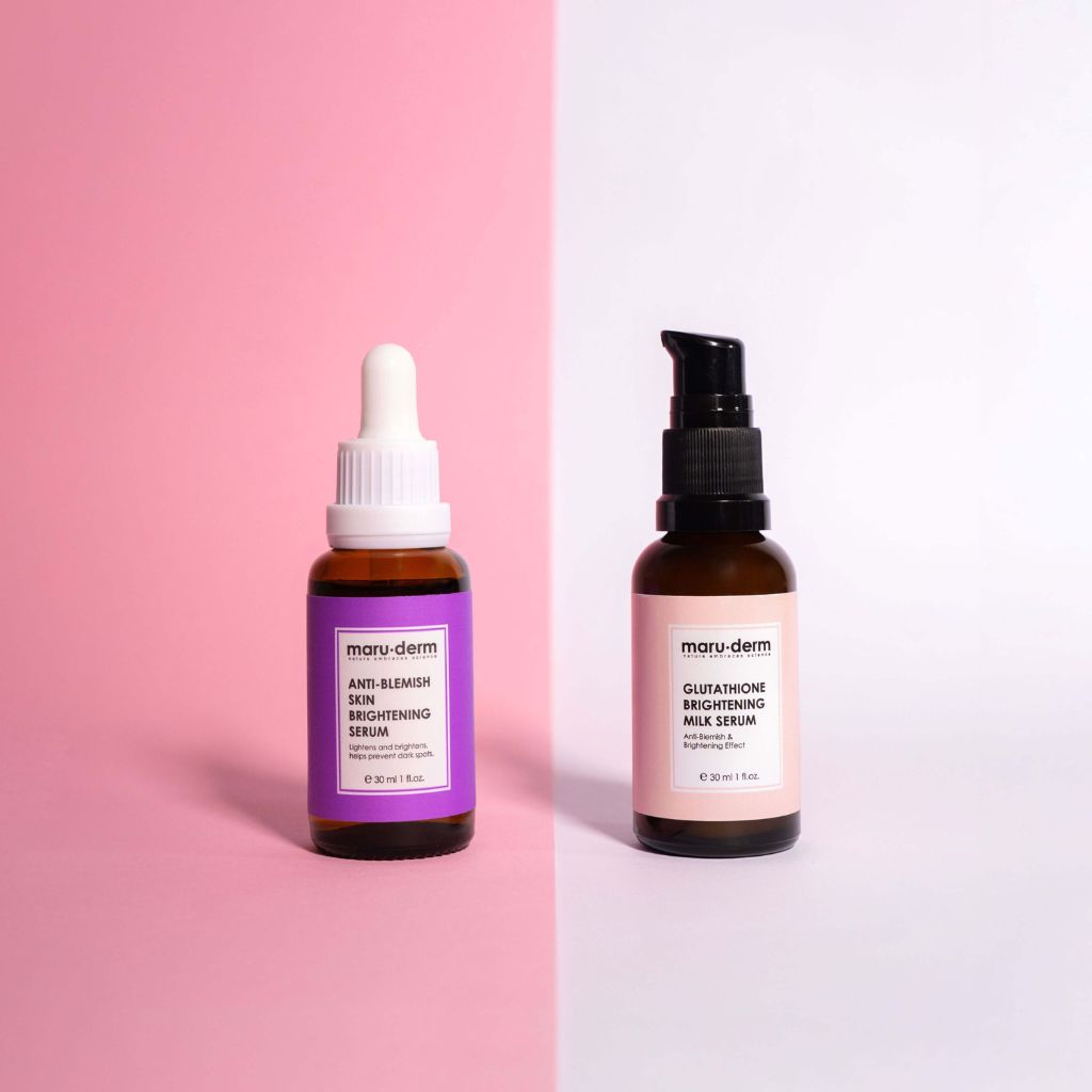 Pflegendes Serum-Duo von Maruderm für strahlende, klare Haut