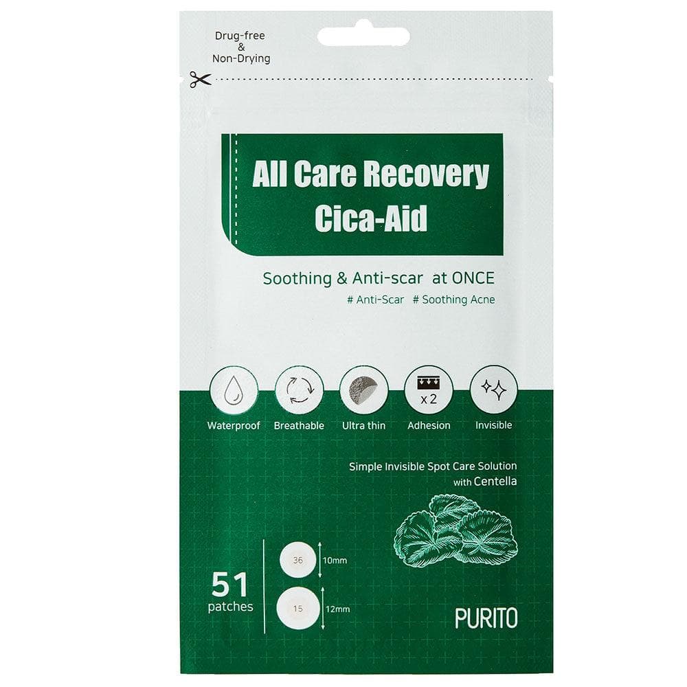 Purito All Care Recovery Cica-Aid Patches gegen Pickel und Mitesser, Pflege unreiner Haut, All Care Recovery Cica Aid online kaufen