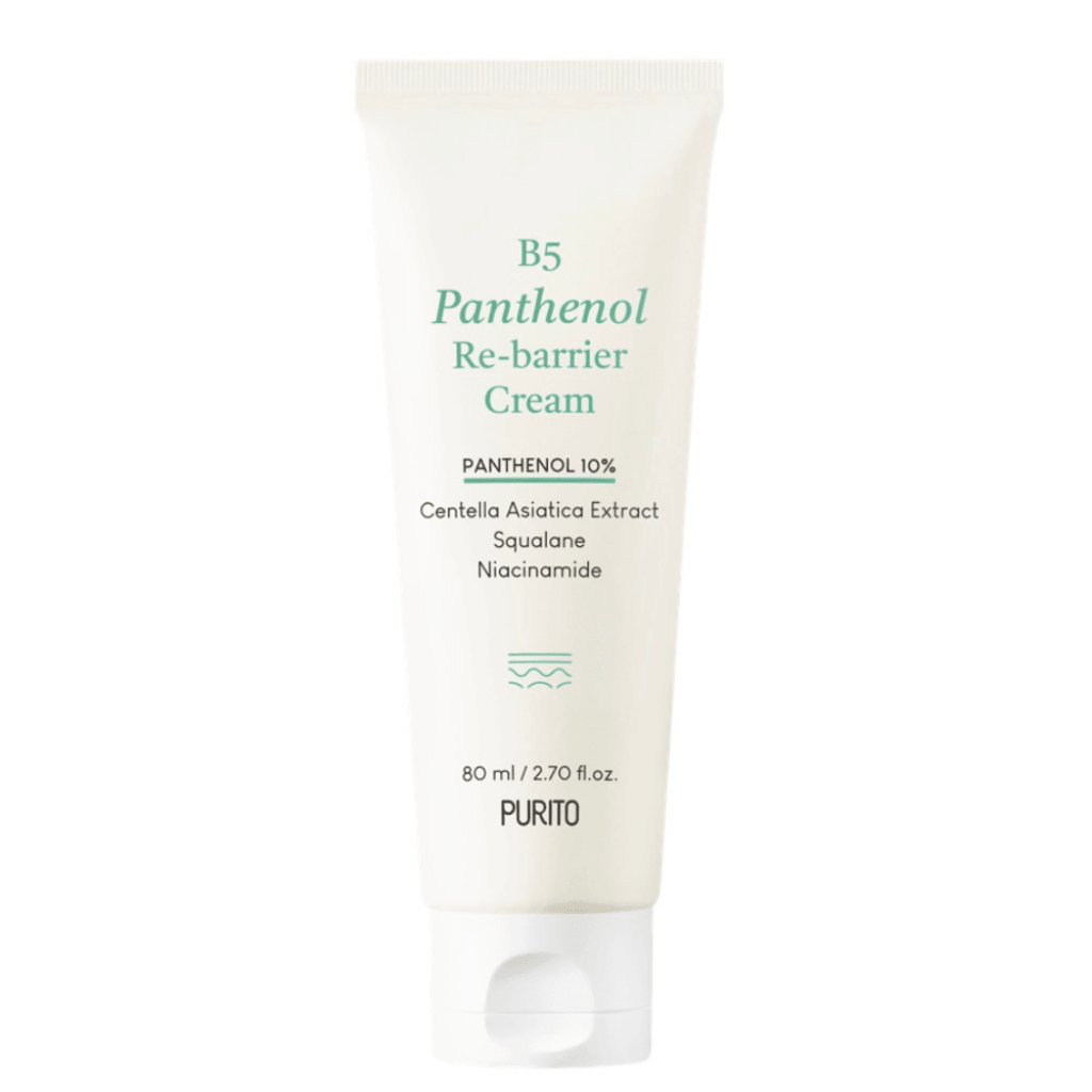 Purito B5 Panthenol Re-barrier Cream stärkt Hautbarriere spendet Feuchtigkeit hält Feuchtigkeit in der Haut besonders geeignet für empfindliche Haut Purito online kaufen